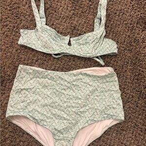 Victoria's Secret Pink and Green Bikini